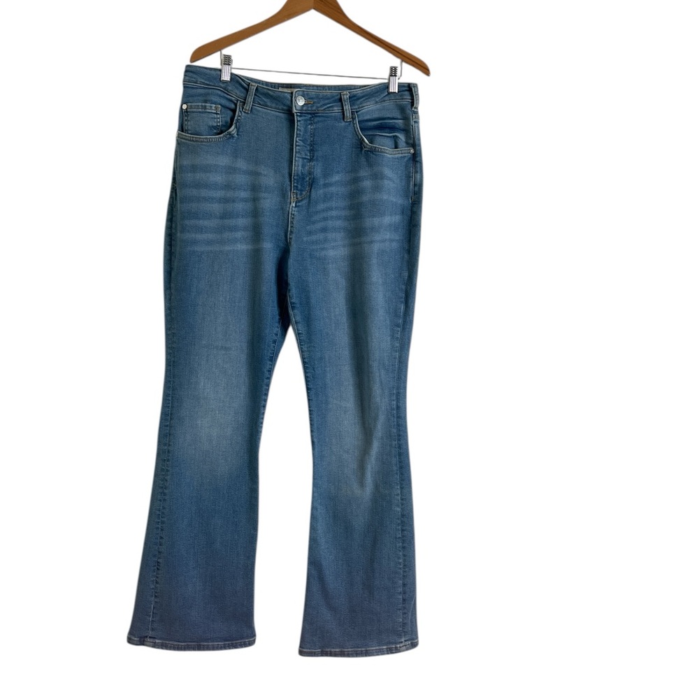 Pilcro Blue Flare Women's Jeans